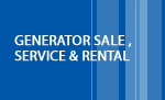 Generator Sale , Service & Rental